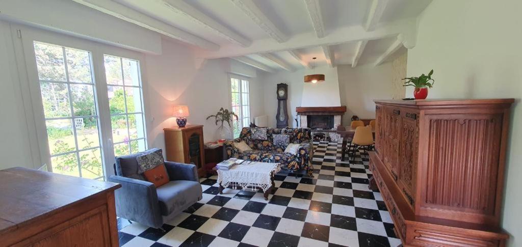 Maison Au Calme Avec Jardin Pres Du Chateau, Foret Et Plage Condette ภายนอก รูปภาพ